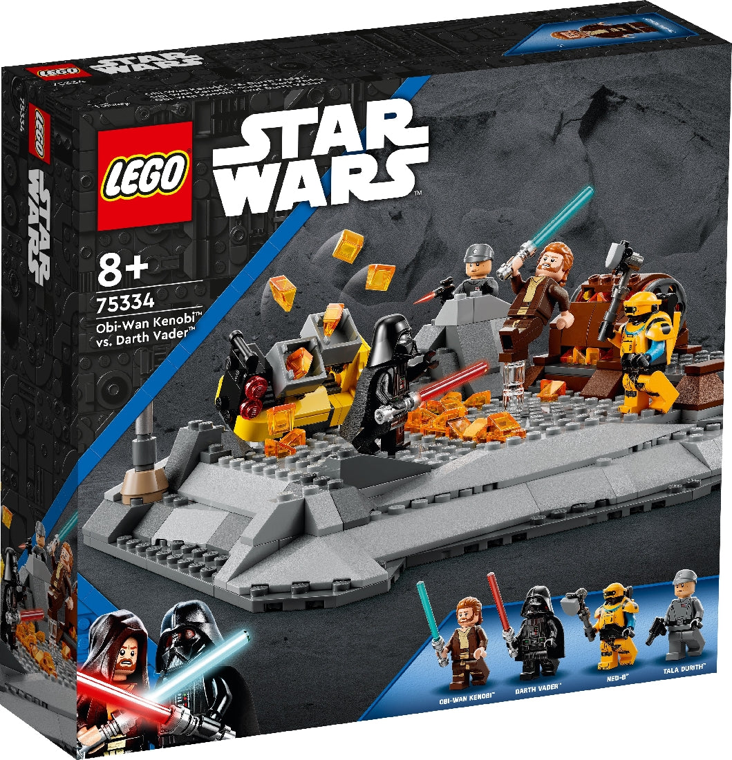 LEGO STAR WARS OBI-WAN VS DARTH VADER 75334 AGE: 8+
