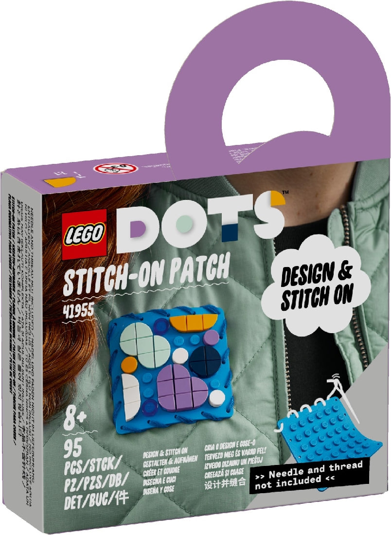 LEGO DOTS STITCH-ON PATCH 41955 AGE: 8+