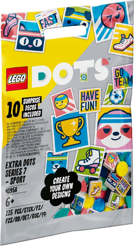 LEGO Dots Extra Dots Series 7 - Sport 41958 Age: 6+