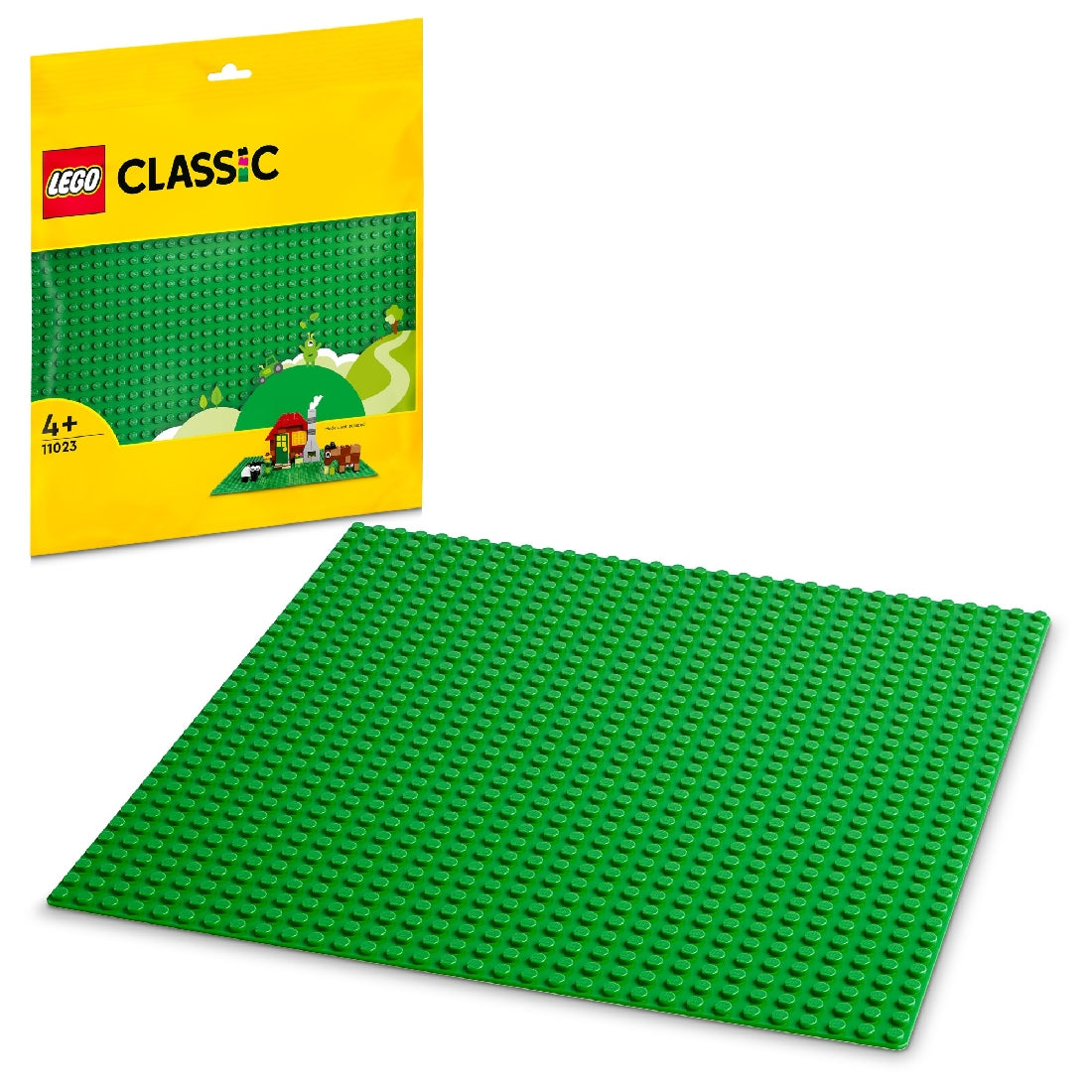 LEGO CLASSIC GREEN BASEPLATE 11023 AGE:4+