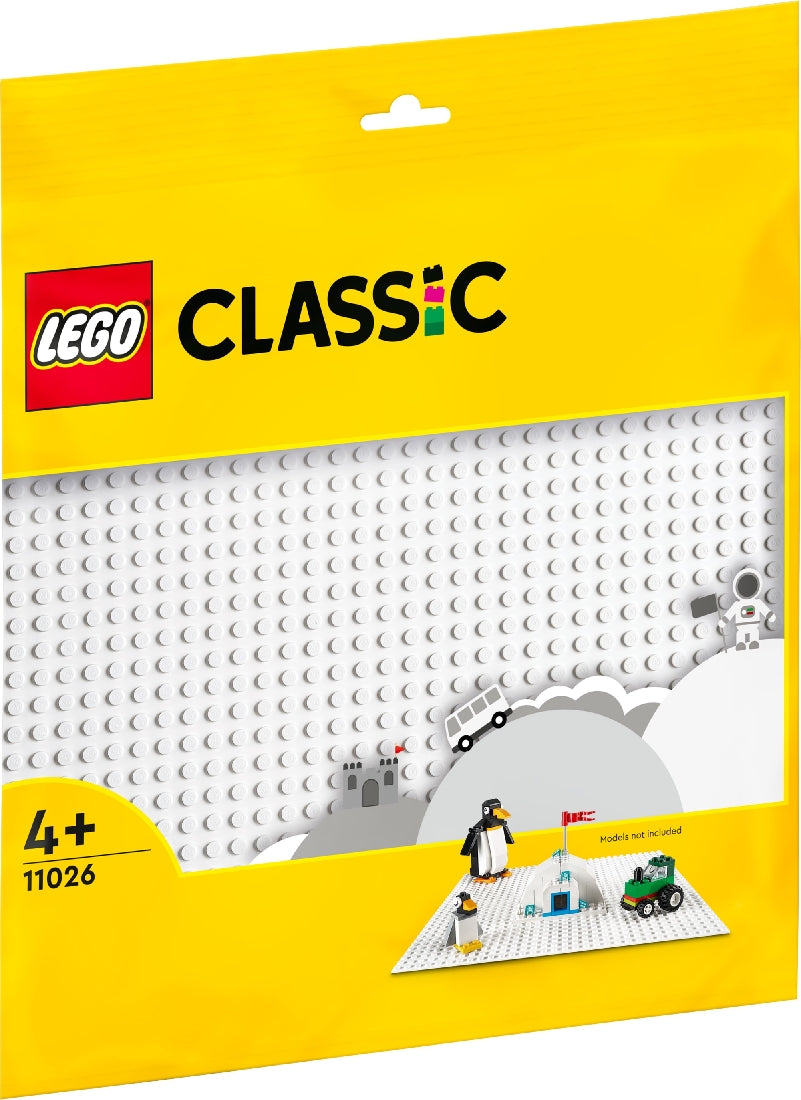 LEGO CLASSIC WHITE BASEPLATE 11026 AGE:4+