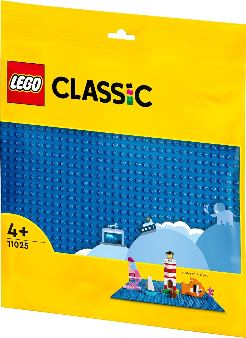 LEGO CLASSIC BLUE BASEPLATE 11025 AGE:4+