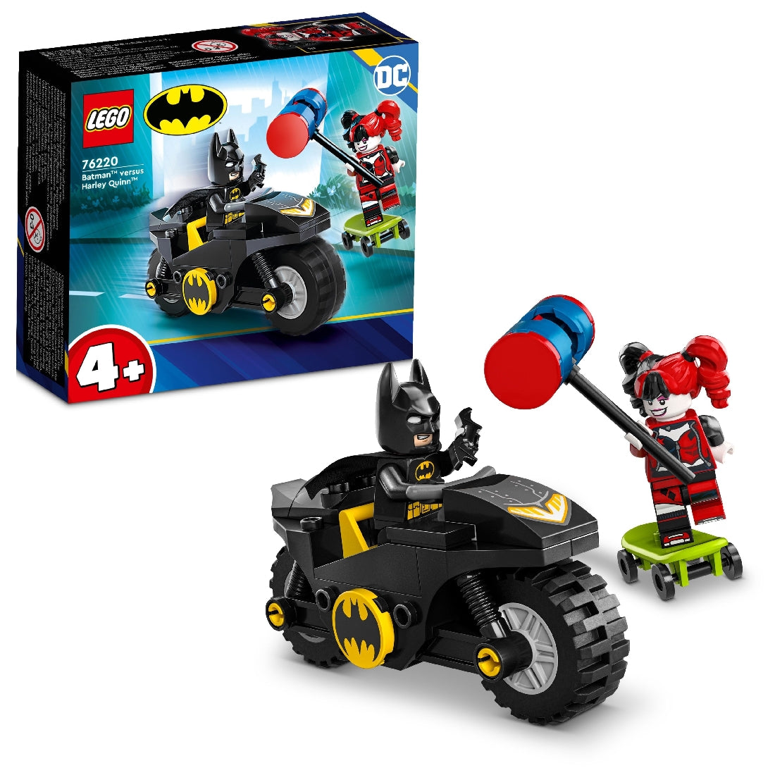 LEGO BATMAN - BATMAN VS HARLEY QUINN AGE: 4+