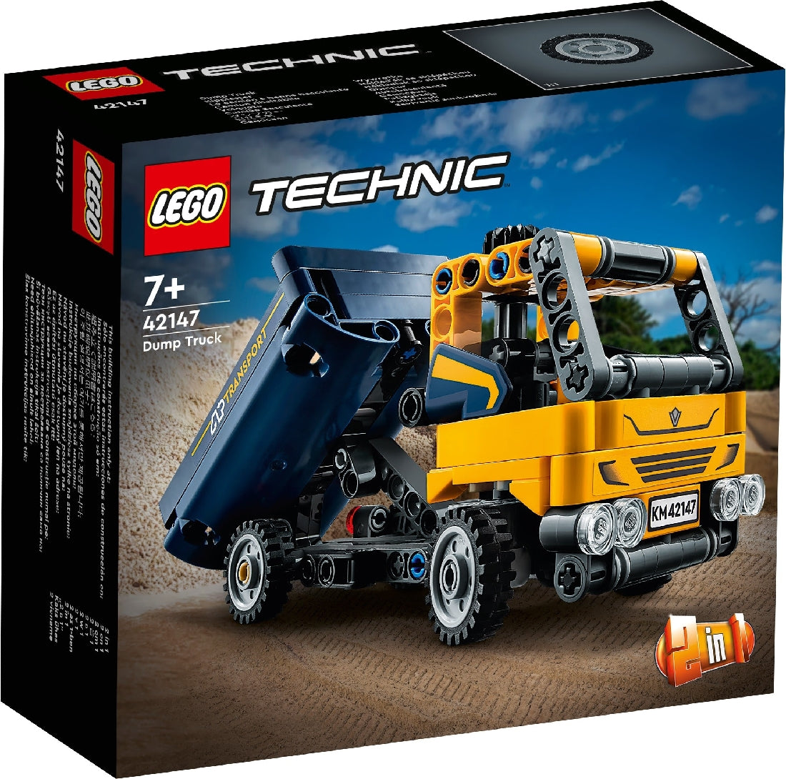 LEGO TECHNIC DUMP TRUCK 42147 AGE: 7+