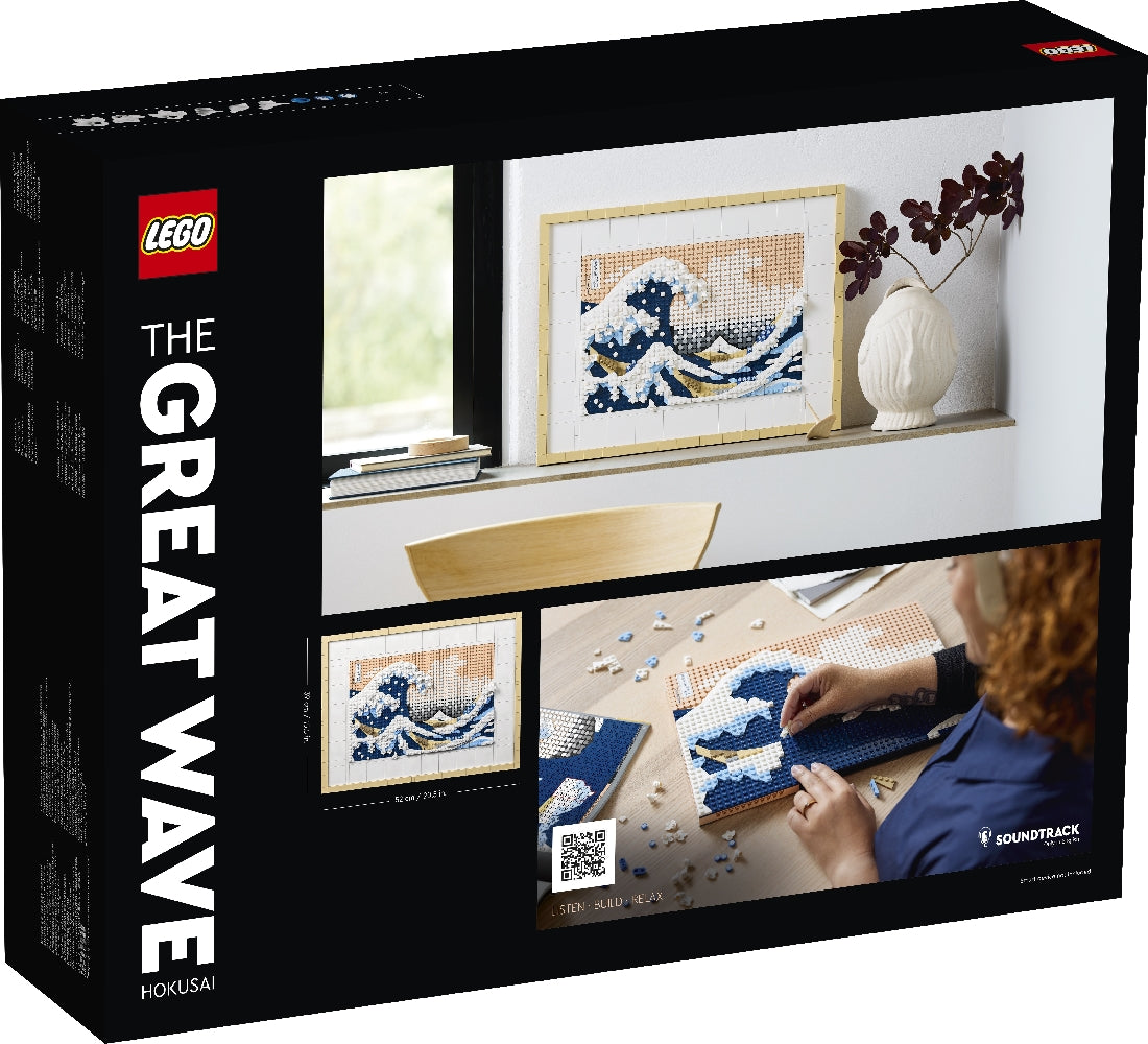 LEGO HOKUSAI THE GREAT WAVE 31208 AGE: 18+