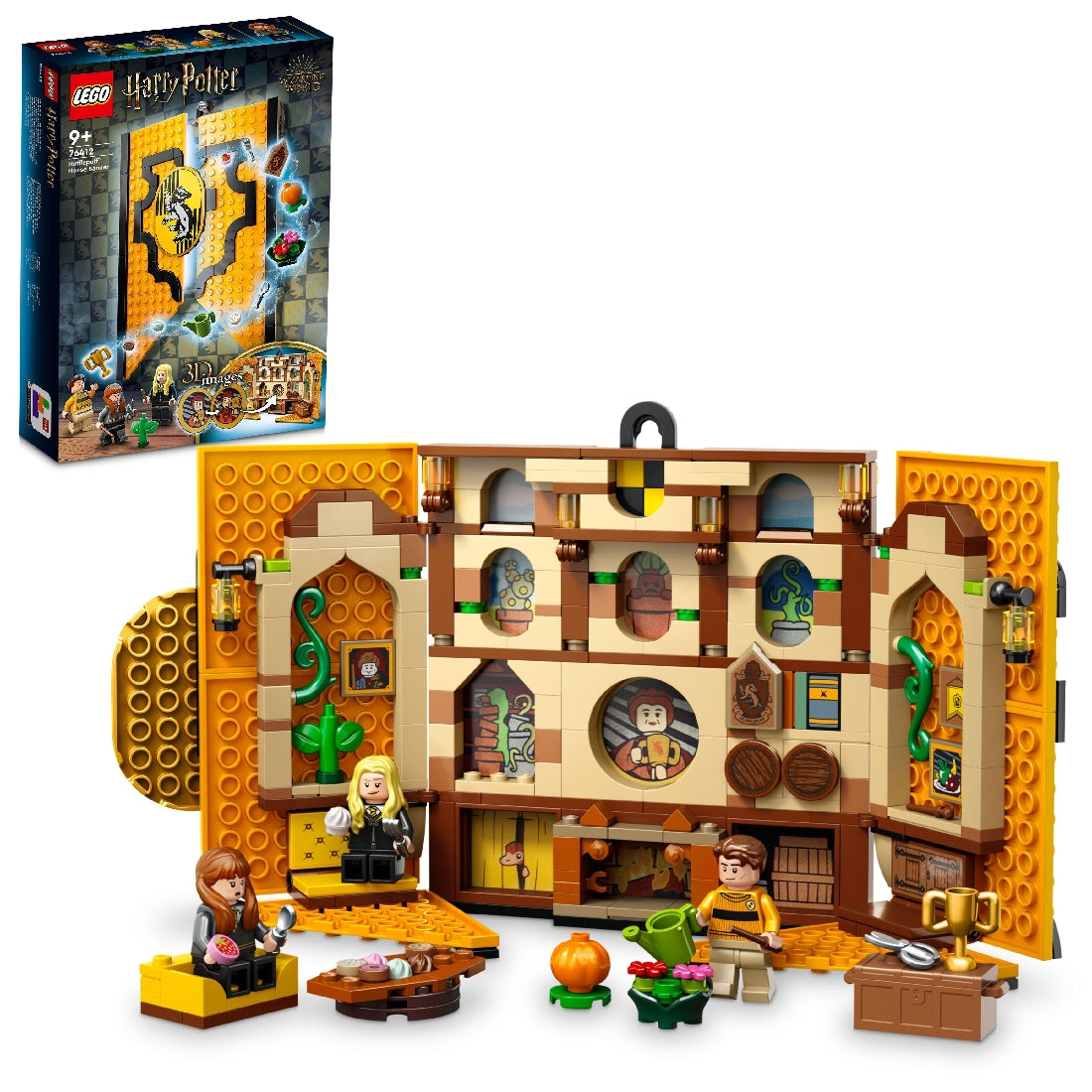 LEGO HARRY POTTER HUFFLEPUFF HOUSE BANNER 76412 AGE: 9+