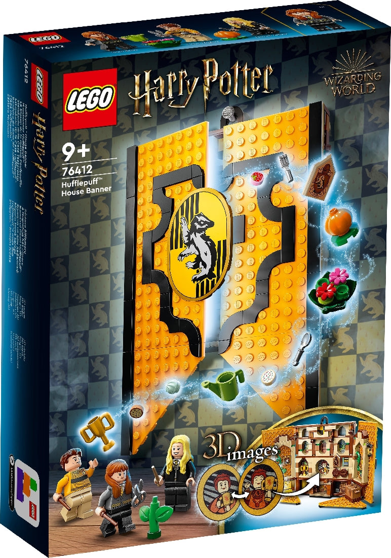 LEGO HARRY POTTER HUFFLEPUFF HOUSE BANNER 76412 AGE: 9+