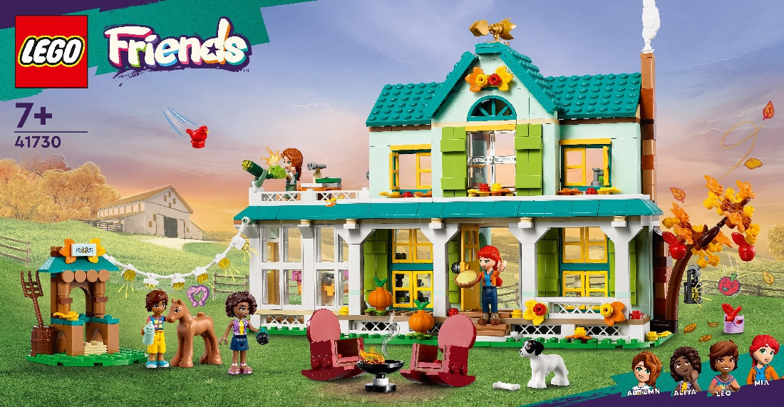 LEGO FRIENDS AUTUMN'S HOUSE 41730 AGE: 8+