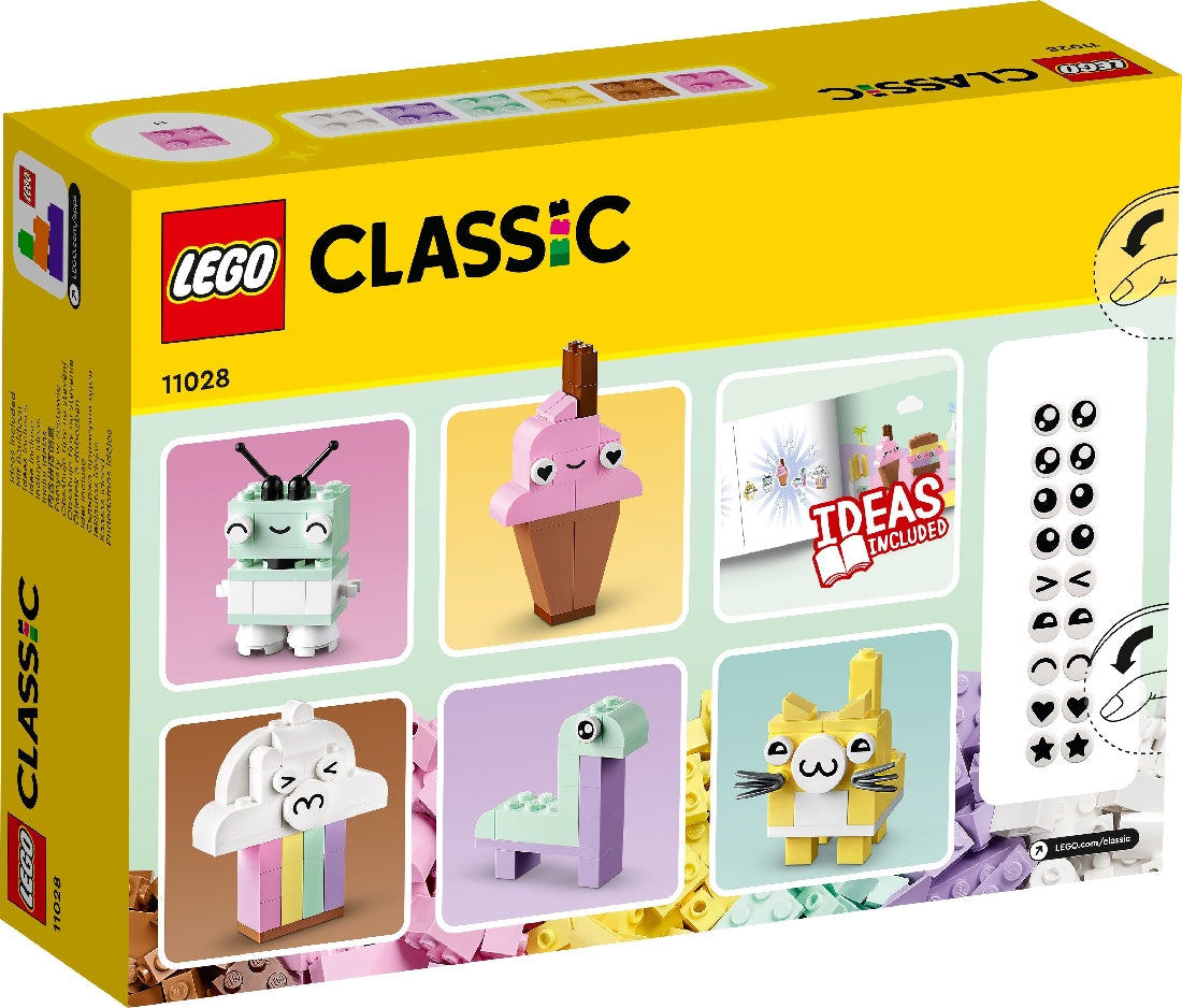 LEGO CLASSIC CREATIVE PASTEL FUN 11028 AGE: +5