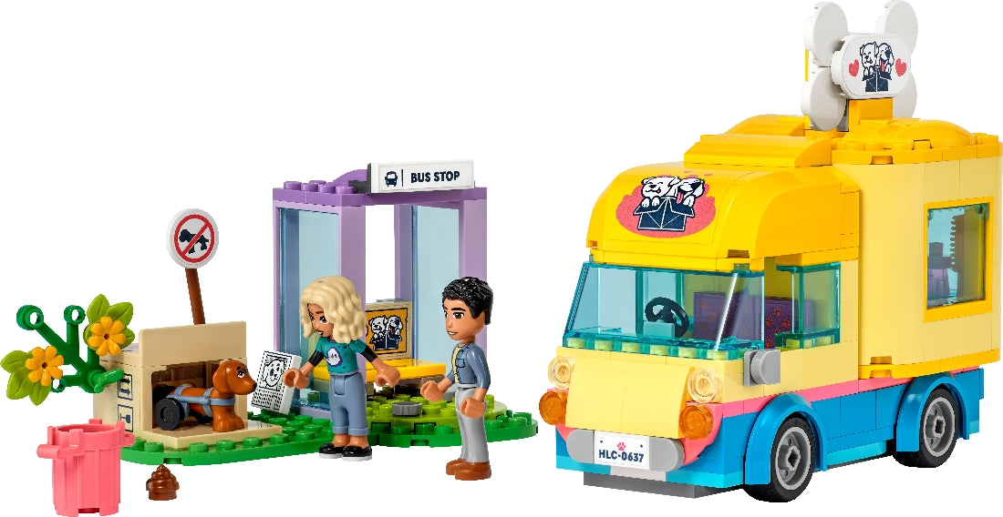 LEGO FRIENDS DOG RESCUE VAN 41741 AGE: 7+