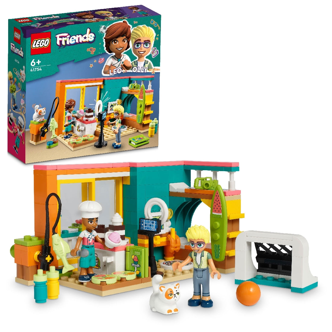 LEGO FRIENDS LEO'S ROOM 41754 AGE: 6+