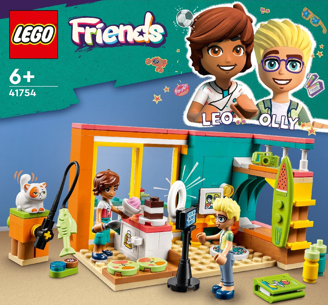 LEGO FRIENDS LEO'S ROOM 41754 AGE: 6+