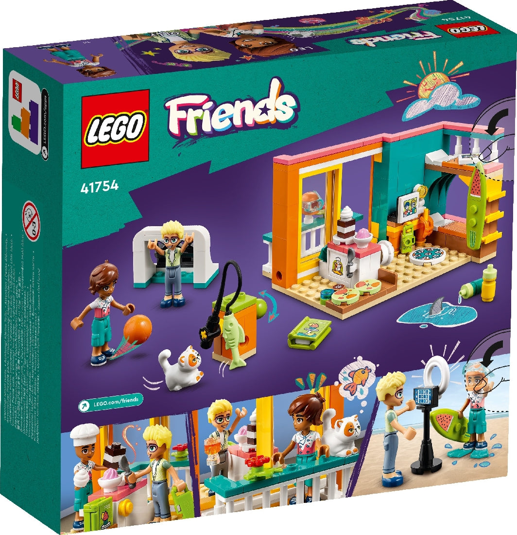 LEGO FRIENDS LEO'S ROOM 41754 AGE: 6+