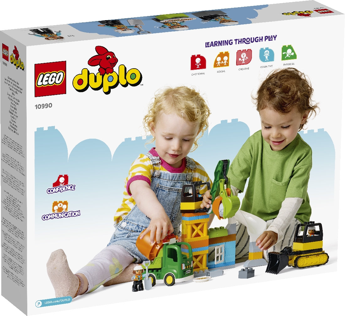 LEGO DUPLO CONSTRUCTION SITE 10990 AGE: 2+