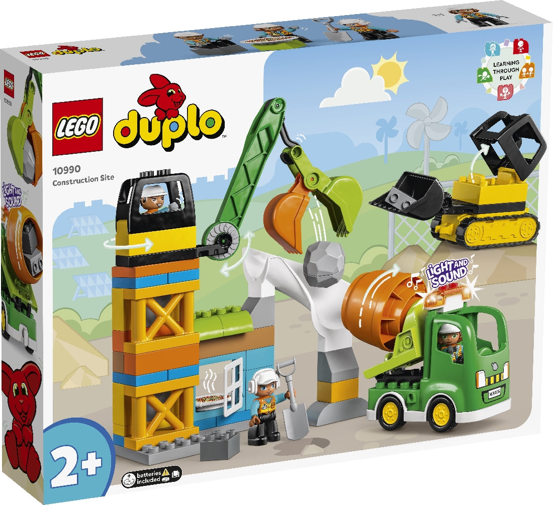 LEGO DUPLO CONSTRUCTION SITE 10990 AGE: 2+