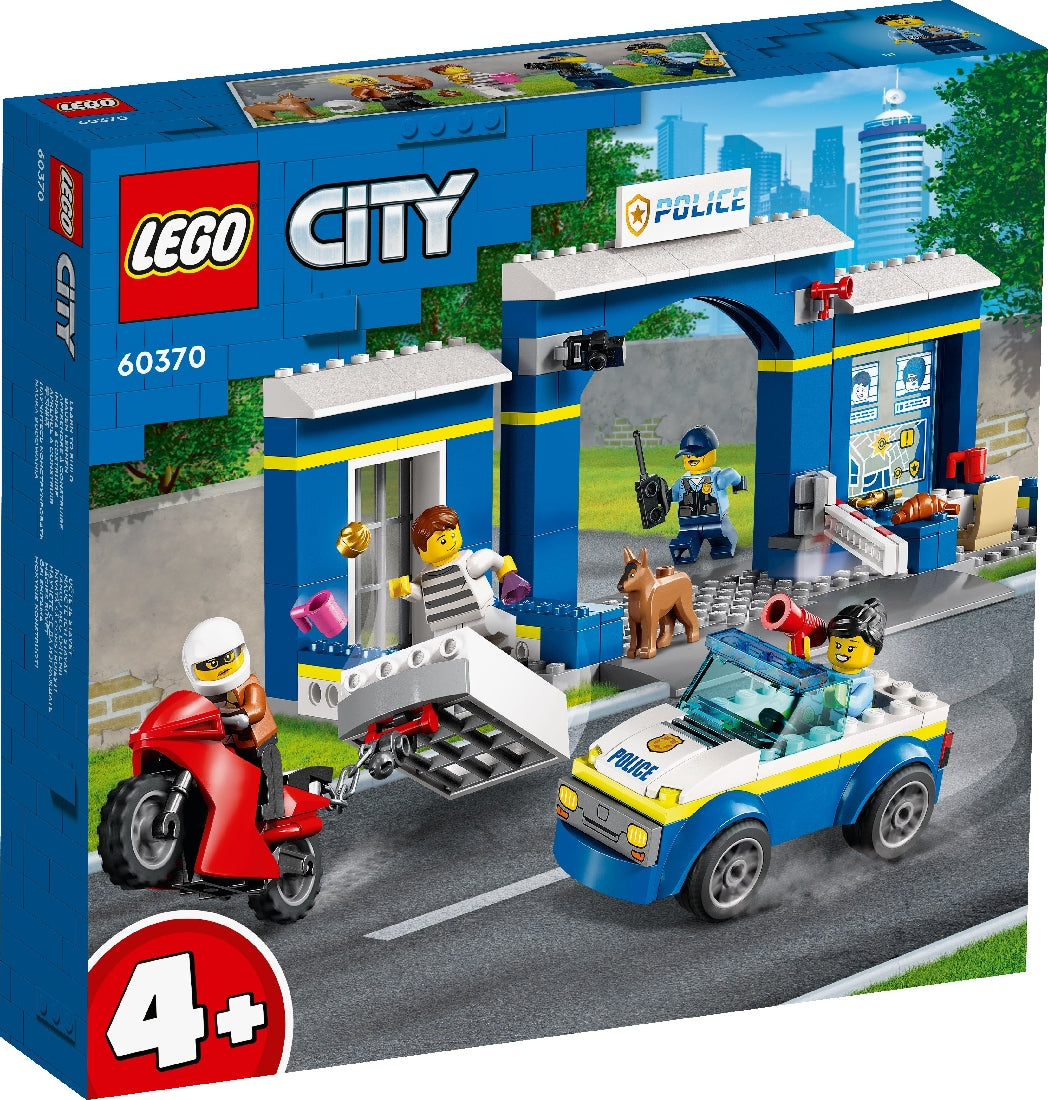 LEGO CITY POLICE STATION CHASE 60370 AGE: 4+