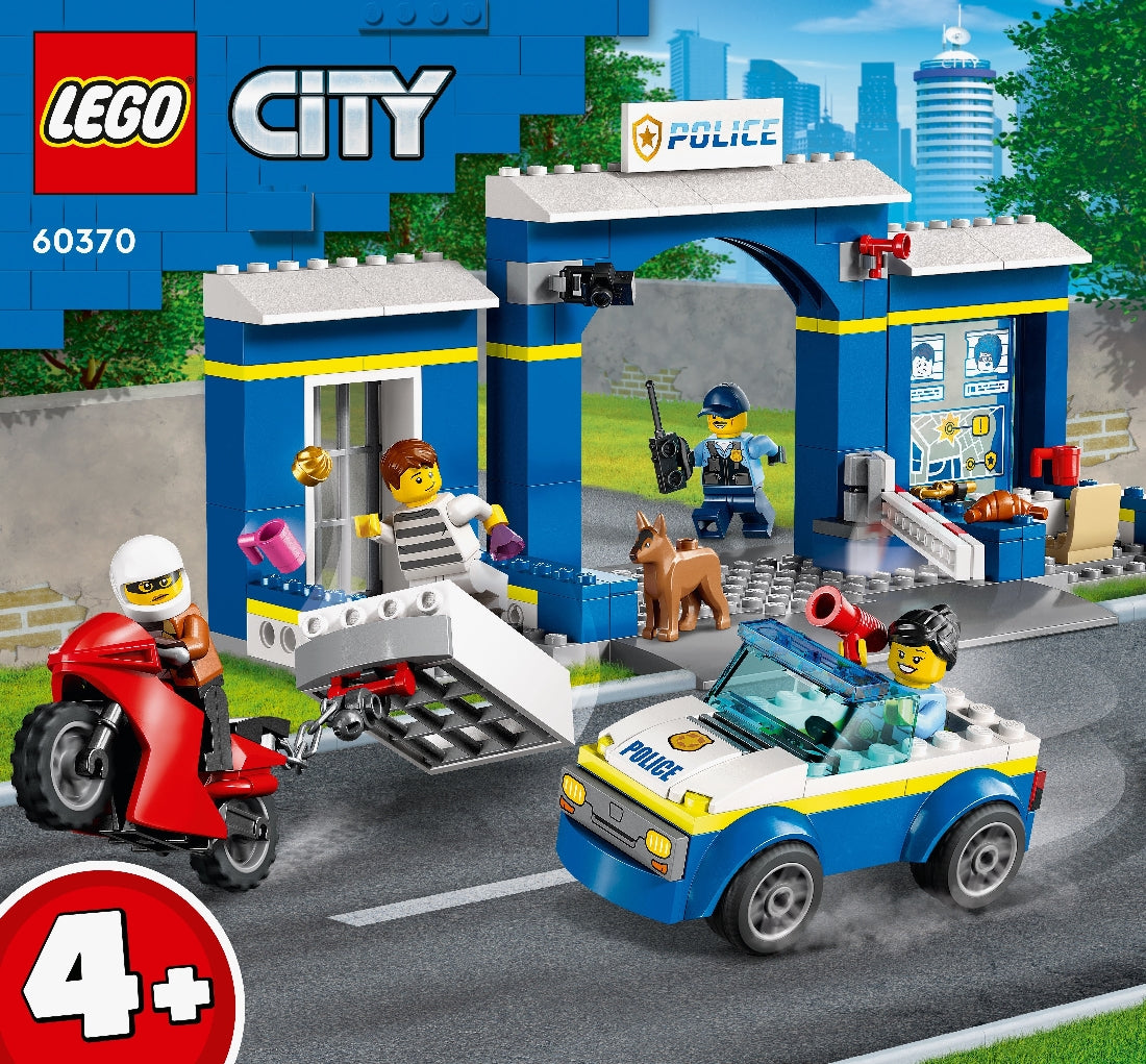 LEGO CITY POLICE STATION CHASE 60370 AGE: 4+