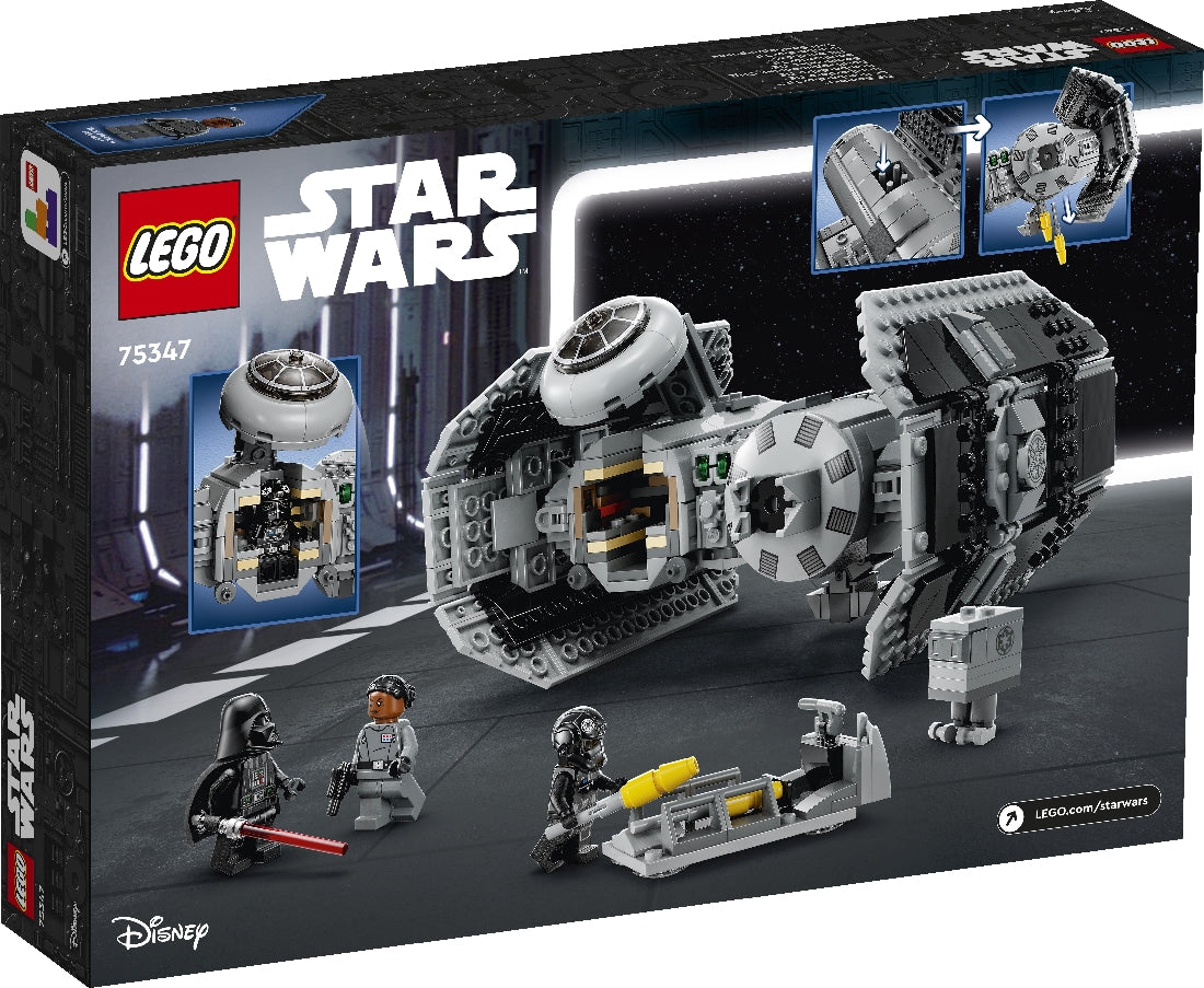 LEGO STAR WARS TIE BOMBER 75347 AGE: 9+