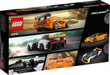 LEGO SPEED CHAMPIONS MCLAREN SOLUS GT & MCLAREN F1 LM 76918 AGE: 9+