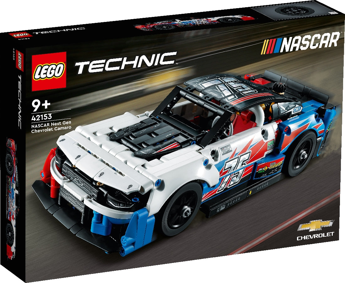 LEGO TECHNIC NASCAR NEXT GEN CHEVROLET CAMARO ZL1 42153 AGE: 9+