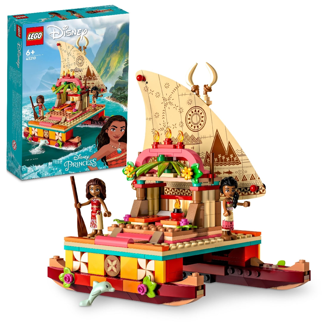 LEGO Disney Princess - Moana's Wayfinding Boat 43210 Age: 6+