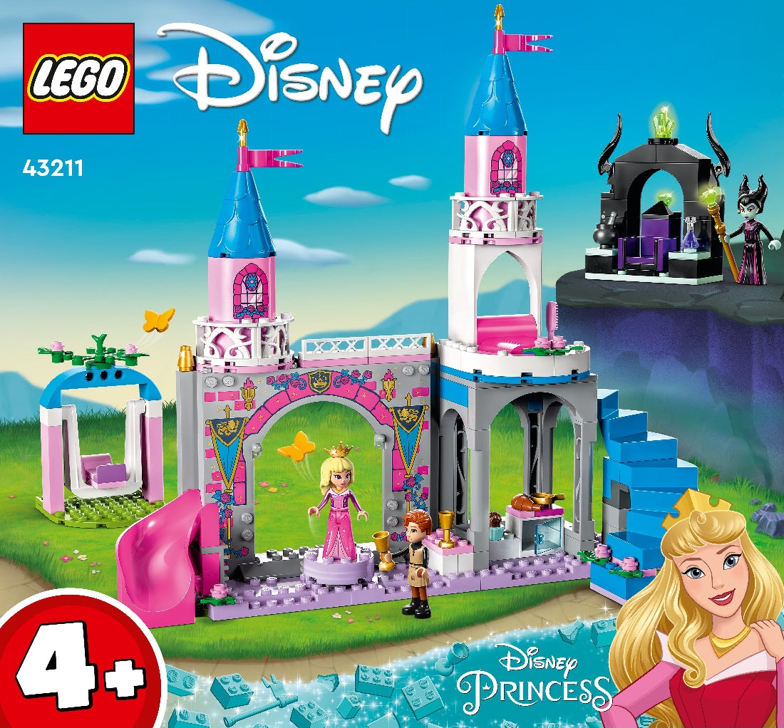 LEGO DISNEY PRINCESS AURORA'S CASTLE 43211 AGE: 4+