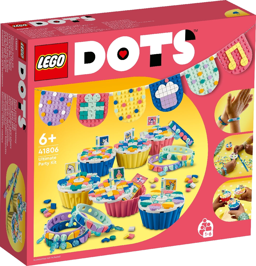 LEGO DOTS ULTIMATE PARTY KIT 41806 AGE: 6+