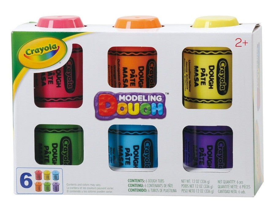 Crayola 6 X 2oz Dough