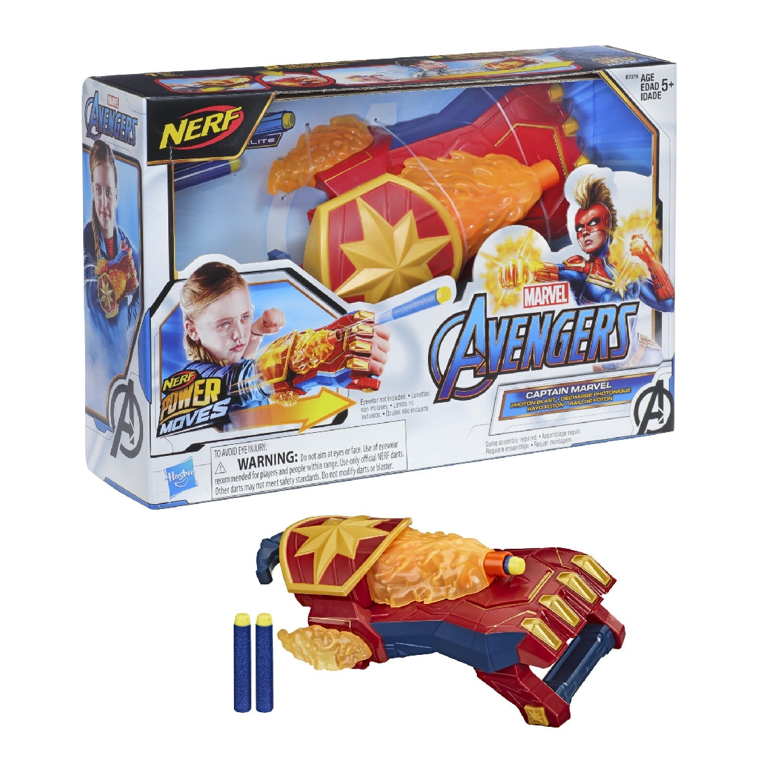 Marvel Avengers Power Moves Captain Marvel Photon Blast