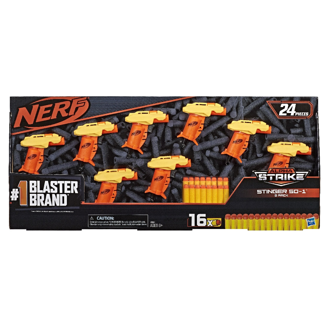 NERF ALPHA STRIKE STINGER 8PK