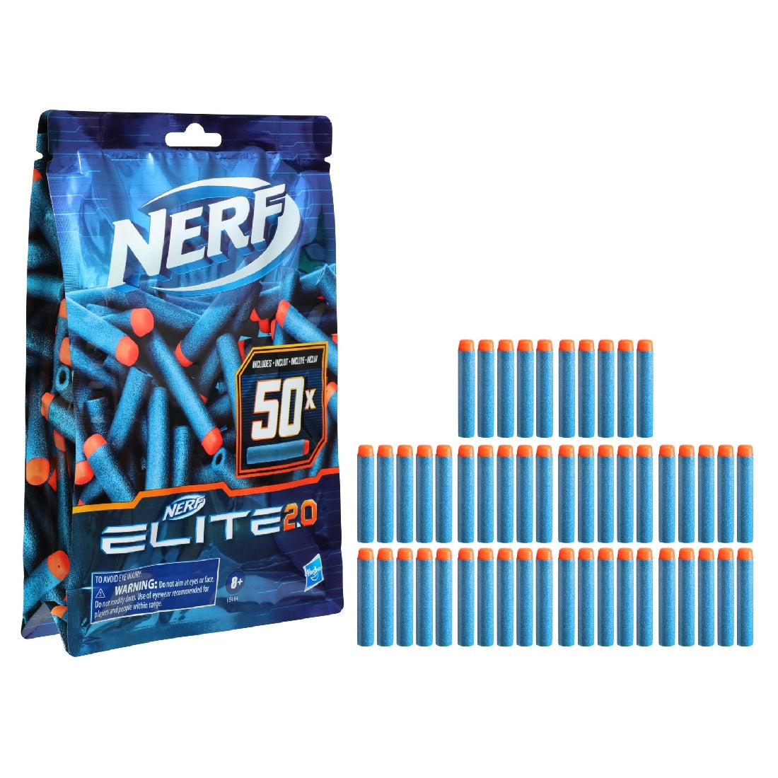 NERF ELITE 2.0 REFILL 50PK