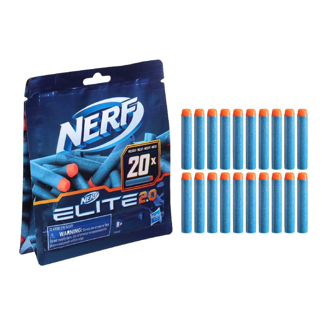 NERF ELITE 2.0 REFILL 20PK