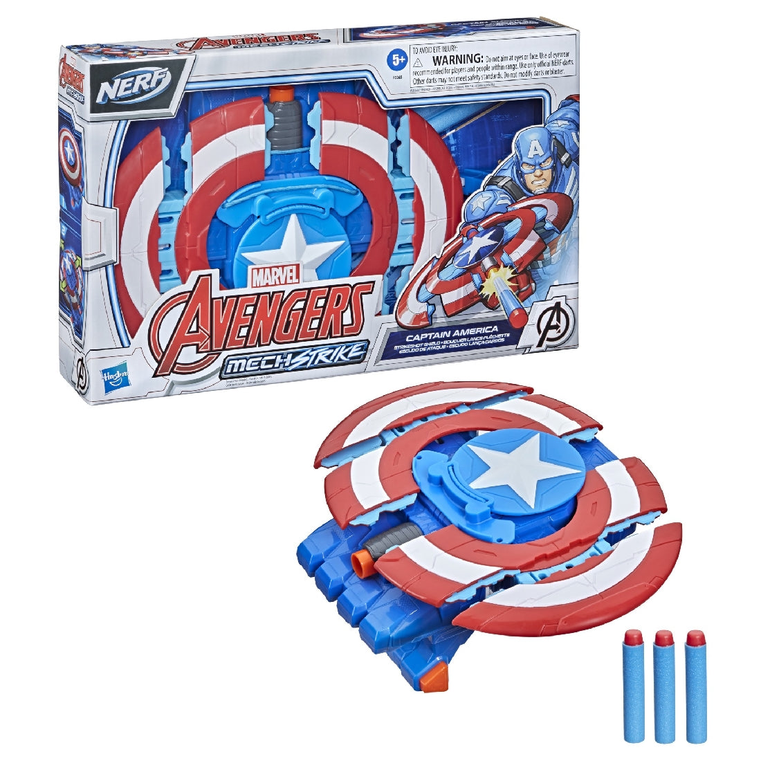 AVENGERS MECH STRIKE - CAPTAIN AMERICA STRIKESHOT SHIELD