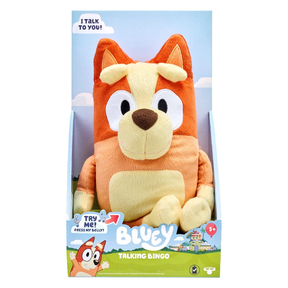 BLUEY TALKING PLUSH