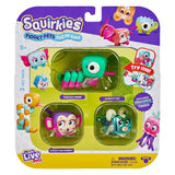 LITTLE LIVE PETS SQUIRKIES S1 3 PACK ASSORTED - METALLIC CLICKETY CAT