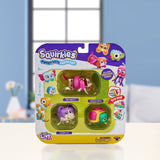 Little Live Pets Squirkies S1 3 Pack Assorted - Metallic Pop Tube Pup