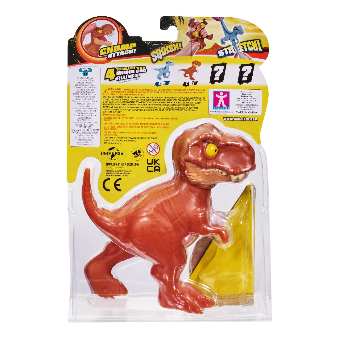 Heroes Of Goo Jit Zu - Jurassic World Hero Pack S1 W1 Asst - T.rex