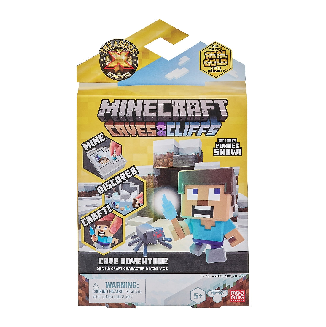 TREASURE X MINECRAFT S2 CAVES & CLIFFS ADVENTURE WORLD PACK