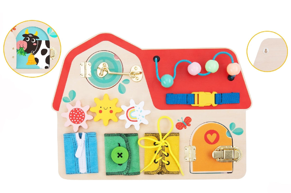 Tooky Toy Busy Board
