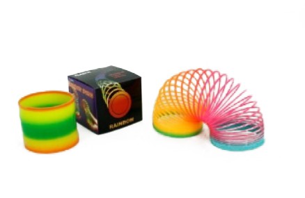 Rainbow Plastic Spring