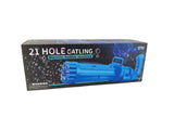 21 Hole Gatling Electric Bubble Gun Asst