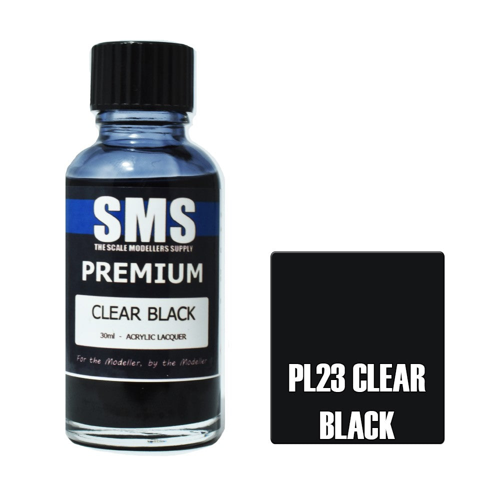 SMS PREMIUM CLEAR BLACK 30ML