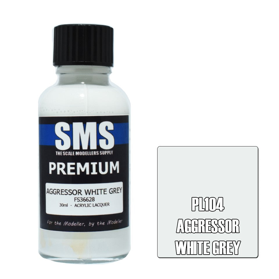 SMS PREMIUM AGGRESSOR WHITE GREY 30ML