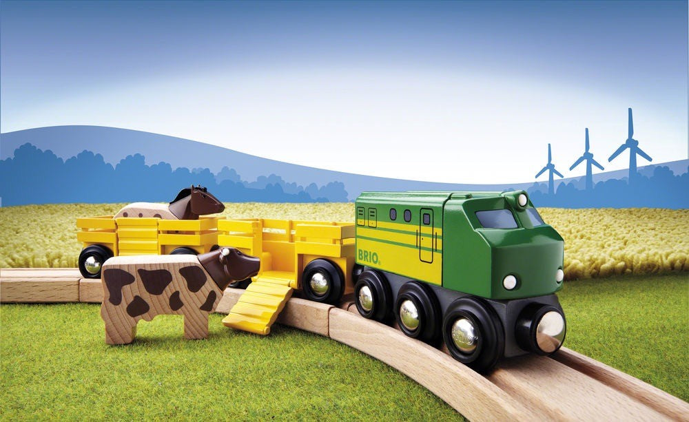 Brio Farm Train 5 pieces