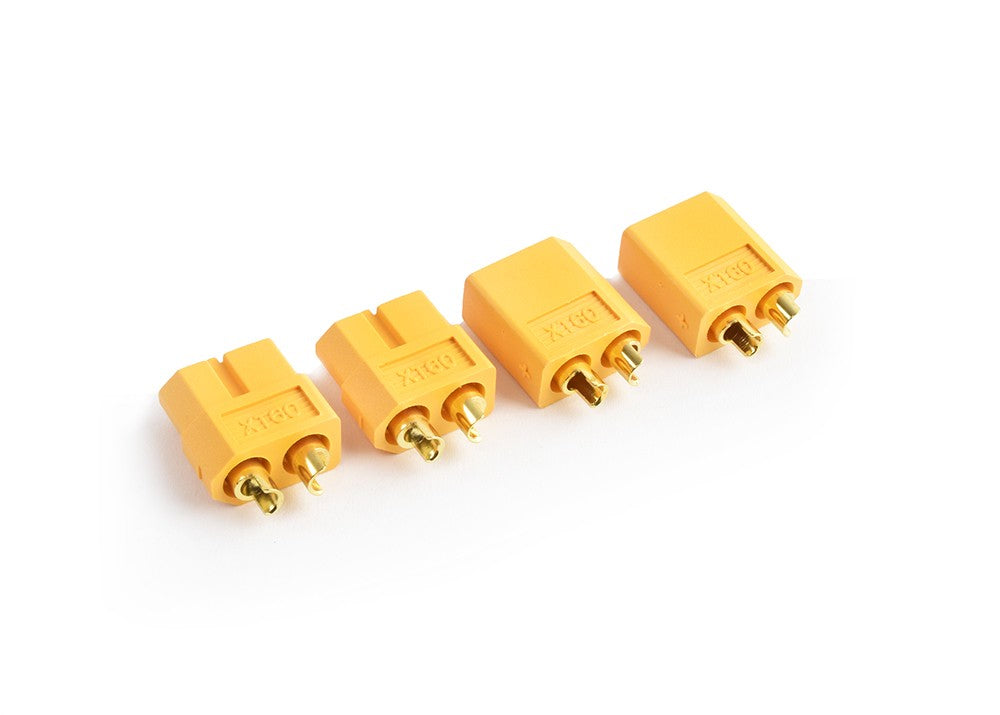 TORNADO RC XT-60 PLUG (MALE & FEMALE) 2 PAIRS