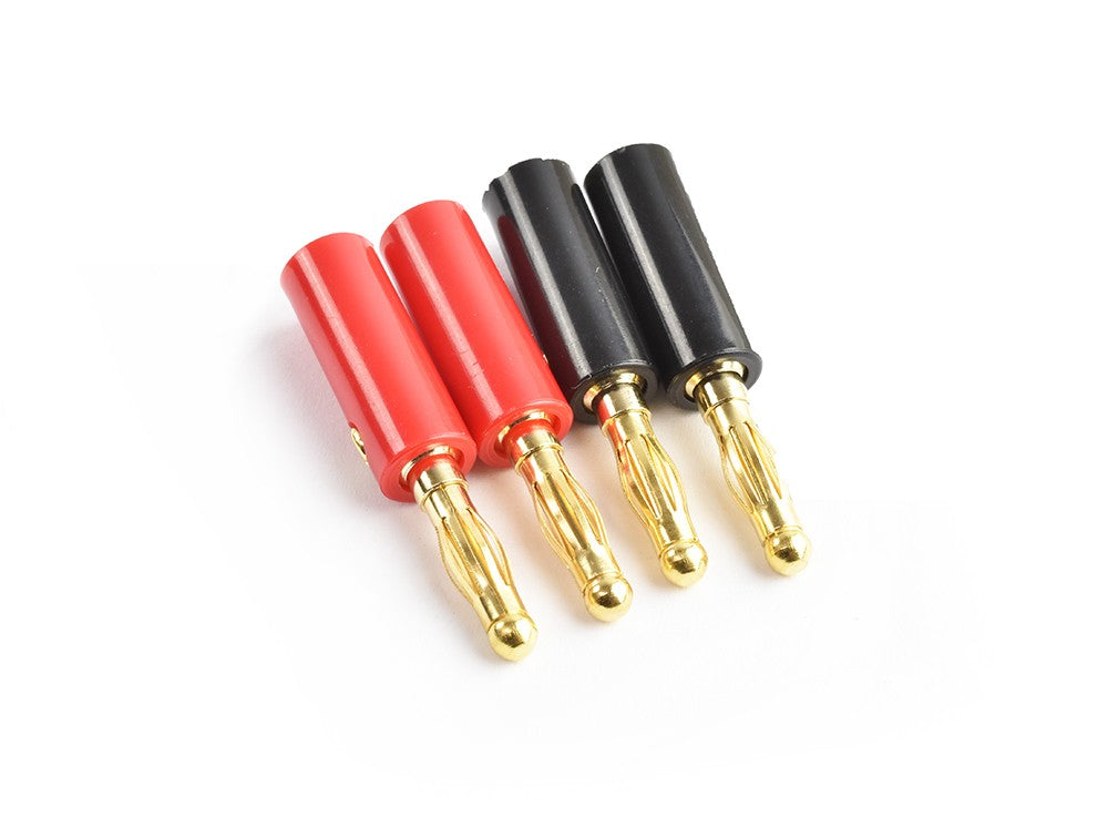 TORNADO 4.0mm GOLD CONNECTOR (RED & BLACK)