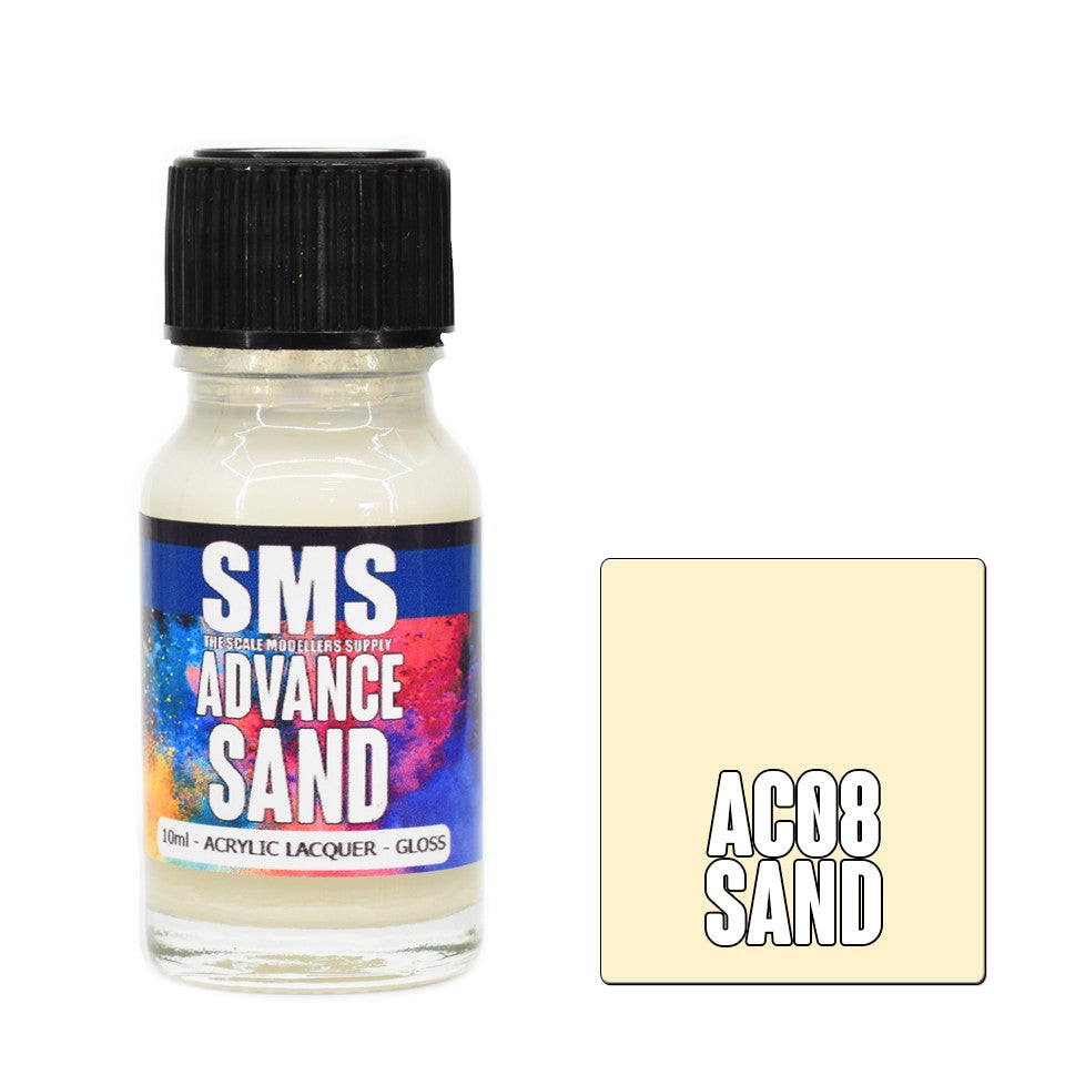 SMS ADVANCE SAND 10ML ACRYLIC LACQUER