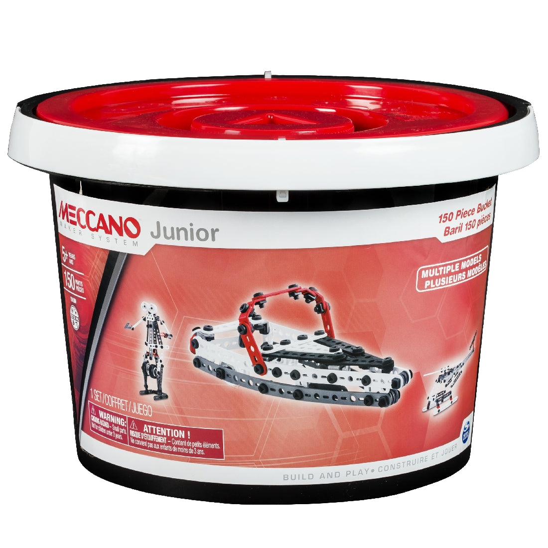 Meccano Junior 150 Pc Bucket