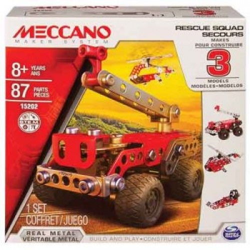 Meccano 3in1 Rescue Squad