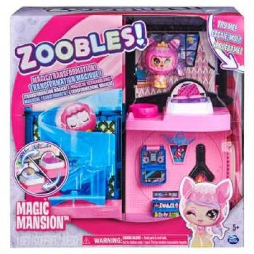 ZOOBLES MAGIC MASION SPINNING PLAYSET